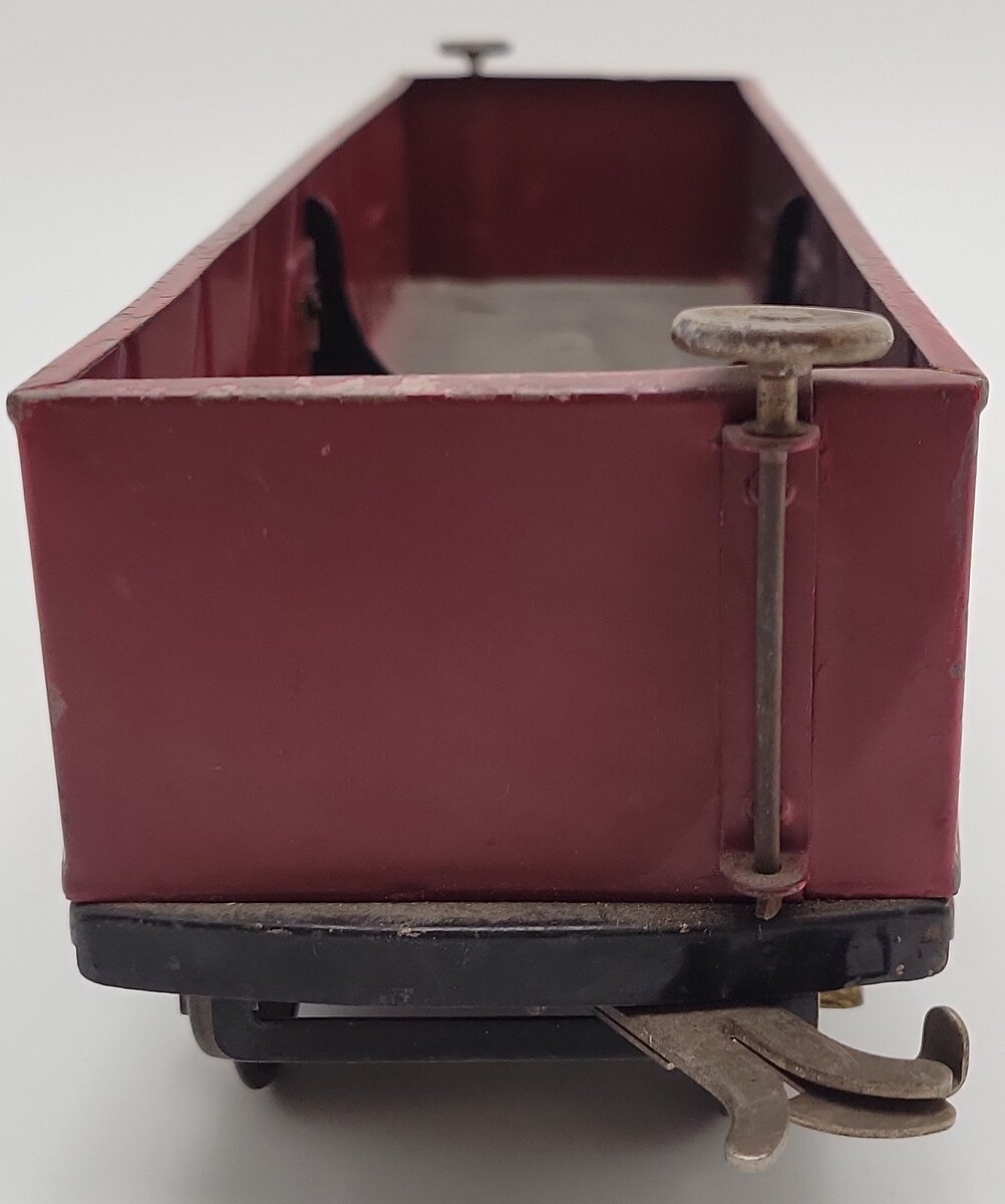 American Flyer 4007 Vintage Standard Wide Gauge Maroon Gondola VG