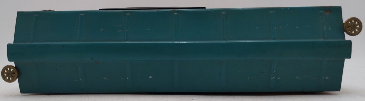 American Flyer 4018 Vintage Standard Gauge Mustard Green Boxcar VG
