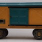 American Flyer 4018 Vintage Standard Gauge Mustard Green Boxcar VG