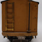American Flyer 4018 Vintage Standard Gauge Mustard Green Boxcar VG