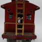 American Flyer 4021 Vintage Wide Standard Gauge Red Tinplate Caboose VG