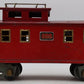 American Flyer 4021 Vintage Wide Standard Gauge Red Tinplate Caboose VG