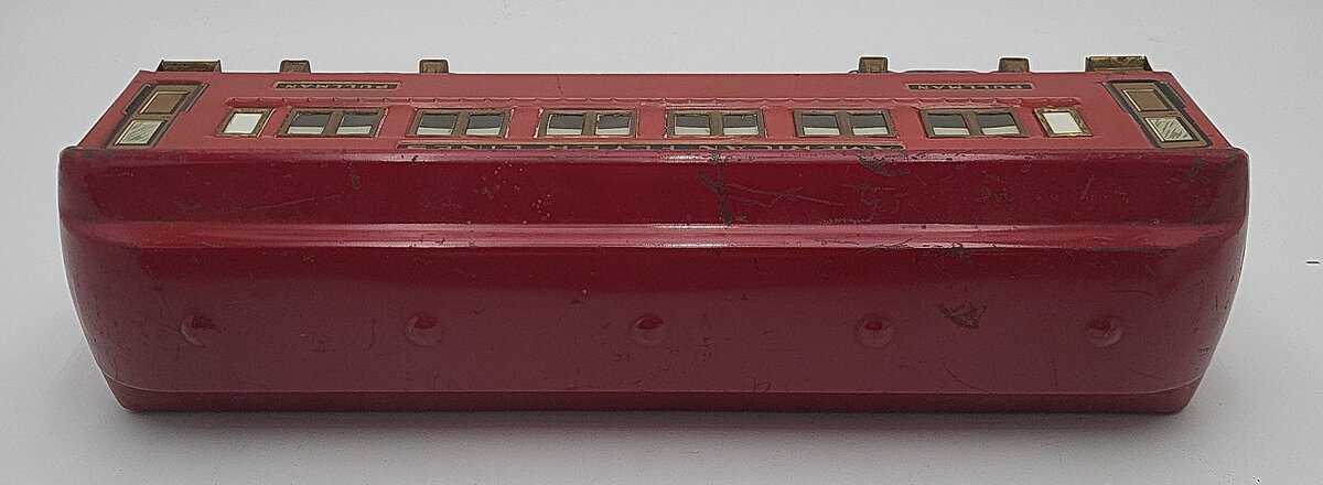 American Flyer 4331 Vintage Standard Guage AFL Red Pullman VG