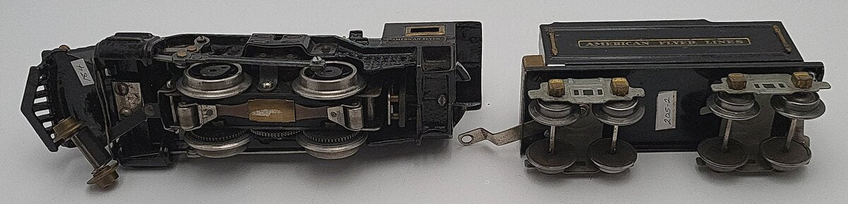 American Flyer 3191 Vintage O Gauge 2-4-0 Steam Locomotive w/ Tender VG