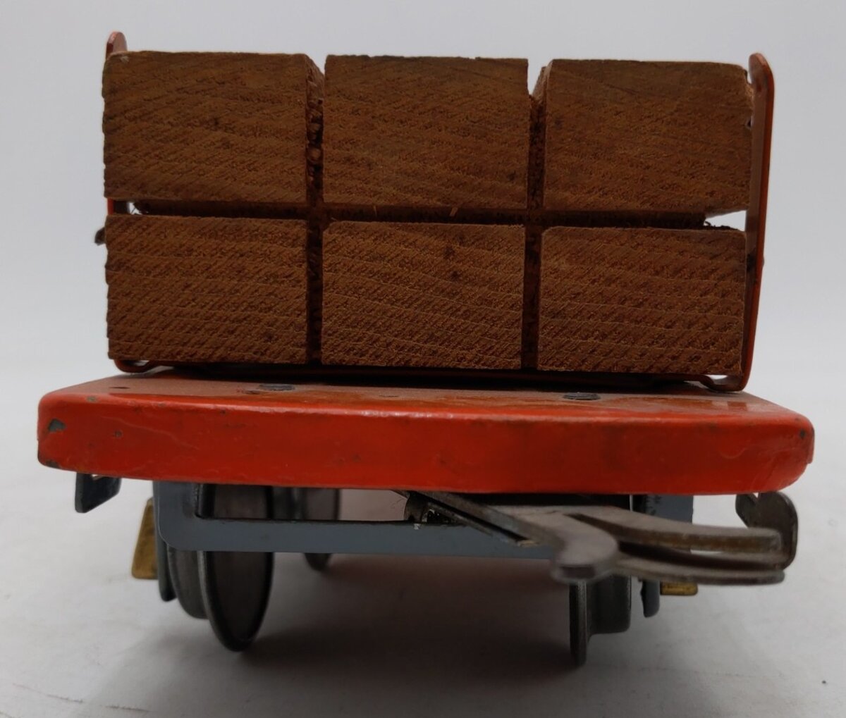 American Flyer 4023 Vintage Standard Gauge Flat Car with Load