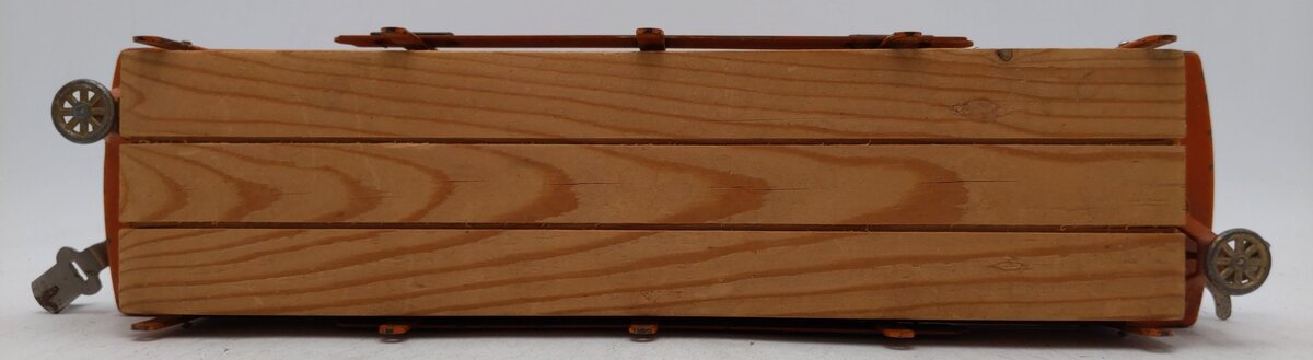 American Flyer 4023 Vintage Standard Gauge Flat Car with Load EX