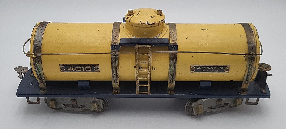 American Flyer 4010 Vintage Standard Wide Gauge Tinplate Tank Car