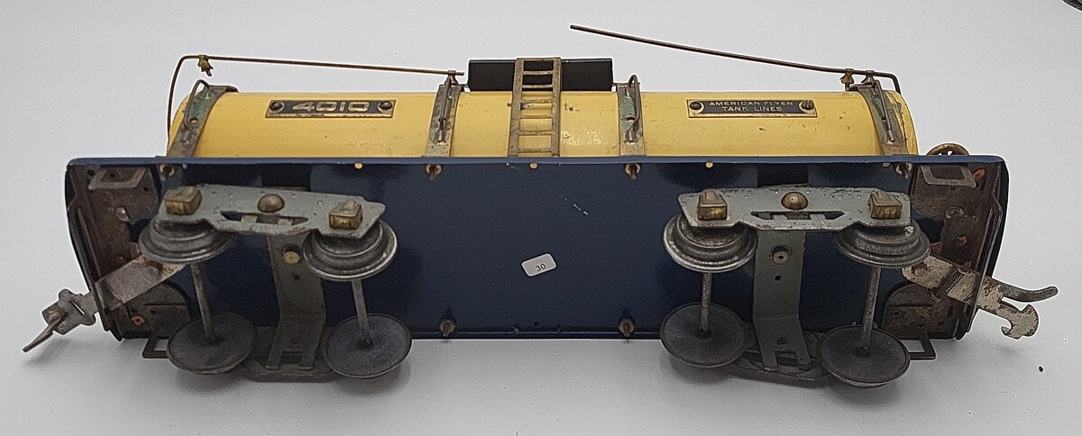 American Flyer 4010 Vintage Standard Wide Gauge Tinplate Tank Car