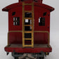 American Flyer 4021 Vintage Wide Standard Gauge Red Tinplate Caboose VG