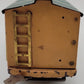 American Flyer 4018 Vintage Standard Gauge Mustard Green Boxcar VG
