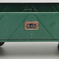 American Flyer 4017 Vintage Standard Gauge Green Tinplate Gondola VG