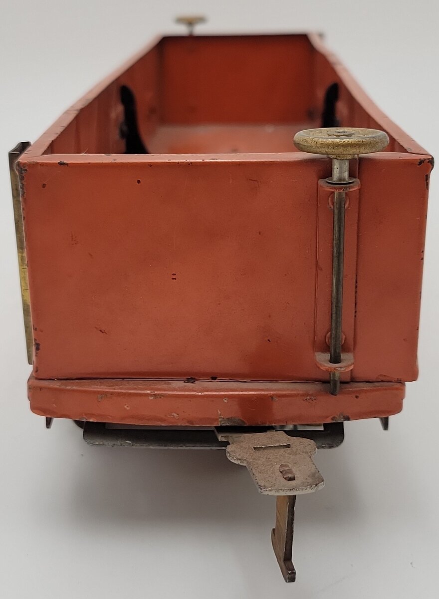 American Flyer 4017 Vintage Standard Gauge Orange Gondola VG
