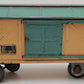 American Flyer 4018 Vintage Standard Gauge Mustard Green Boxcar VG