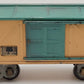 American Flyer 4018 Vintage Standard Gauge Mustard Green Boxcar VG