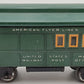 American Flyer 4040 Vintage Standard AF Lines REA Dark Green Baggage Car