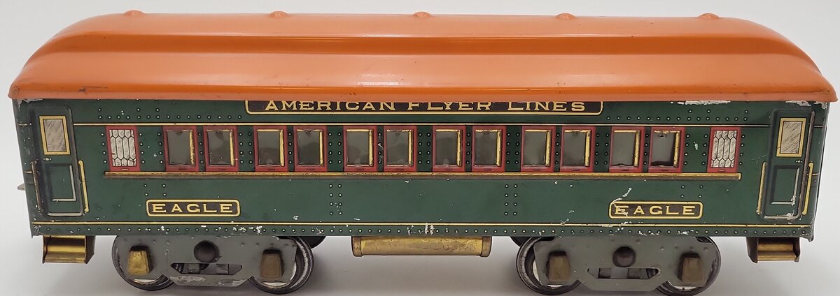 American Flyer 4151 Vintage Standard Gauge Lithographed Pullman Car VG