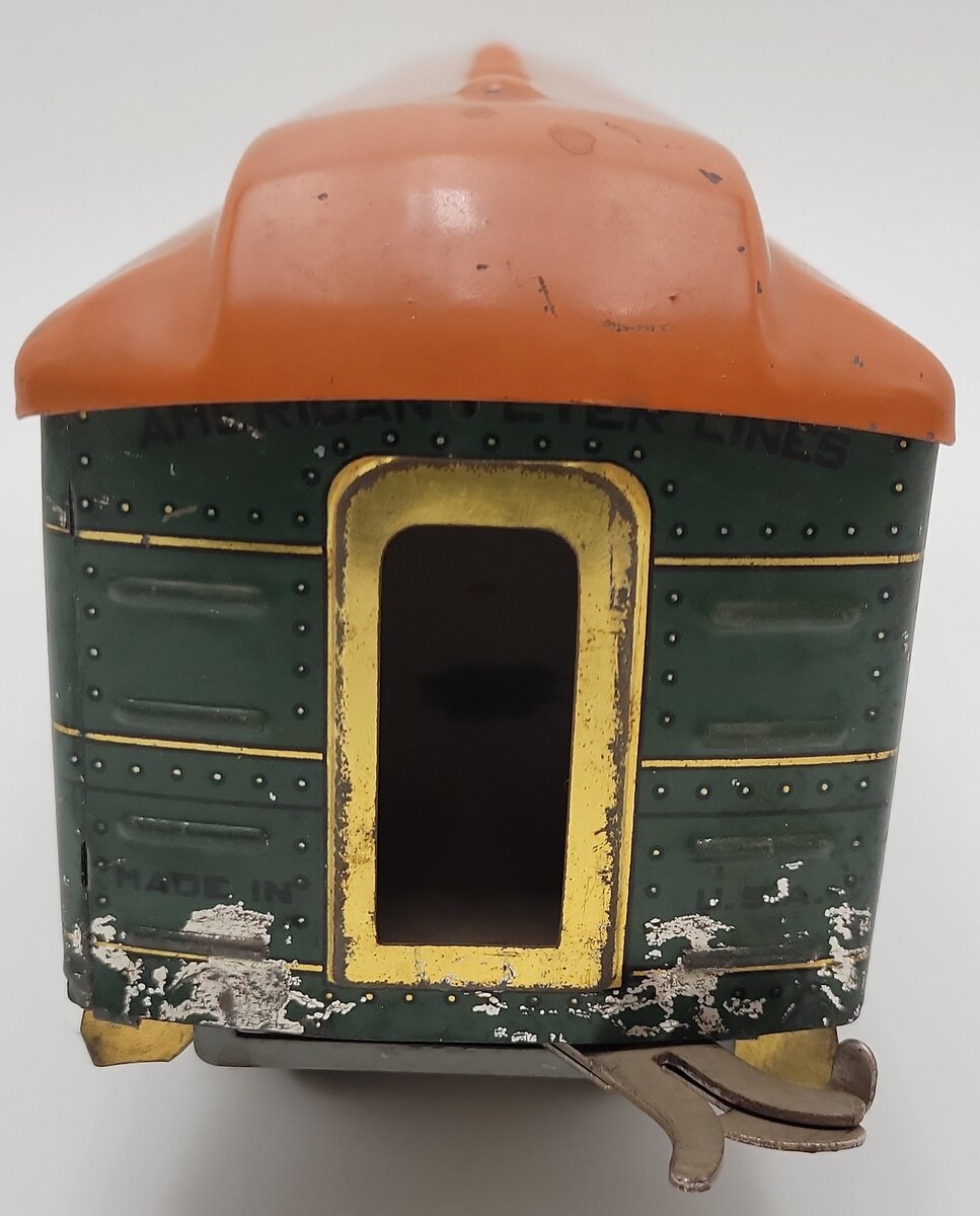 American Flyer 4151 Vintage Standard Gauge Lithographed Pullman Car VG
