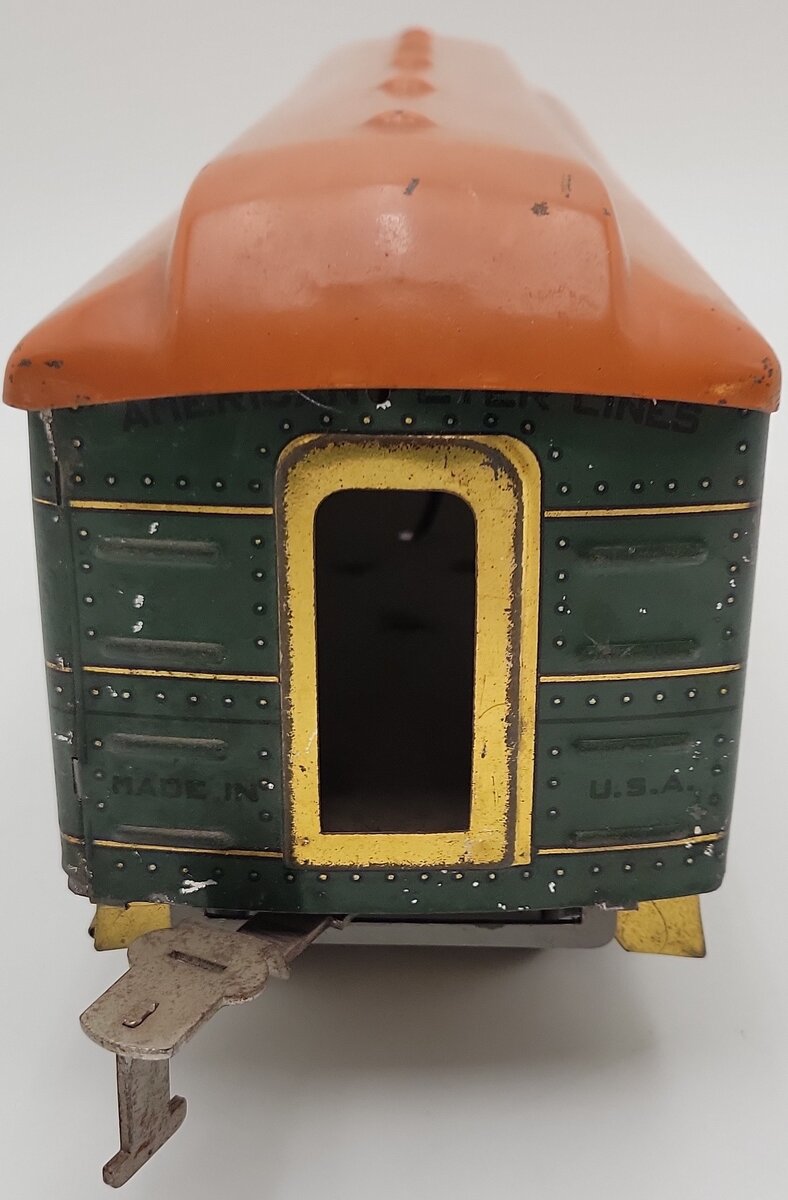 American Flyer 4151 Vintage Standard Gauge Lithographed Pullman Car VG