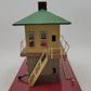 MTH 10-1124 Standard Gauge Tinplate Switch Tower with Knife Switches EX/Box