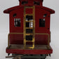 American Flyer 4021 Vintage Wide Standard Gauge Red Tinplate Caboose VG
