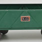 American Flyer 4017 Vintage Standard Gauge Green Tinplate Gondola VG