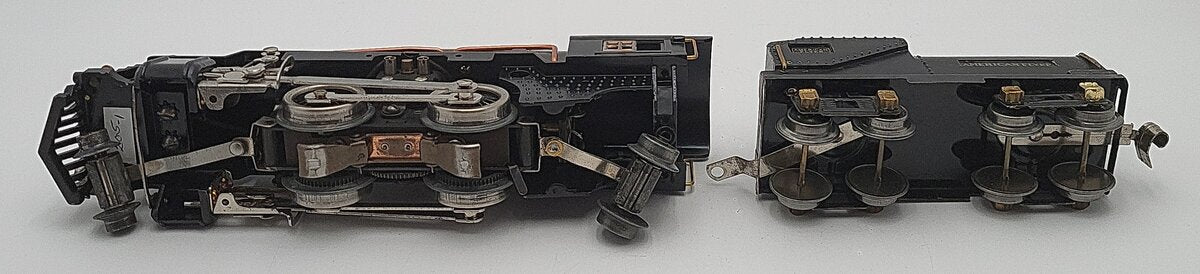 American Flyer 3326 Vintage O 2-4-2 Steam Locomotive & Tender VG
