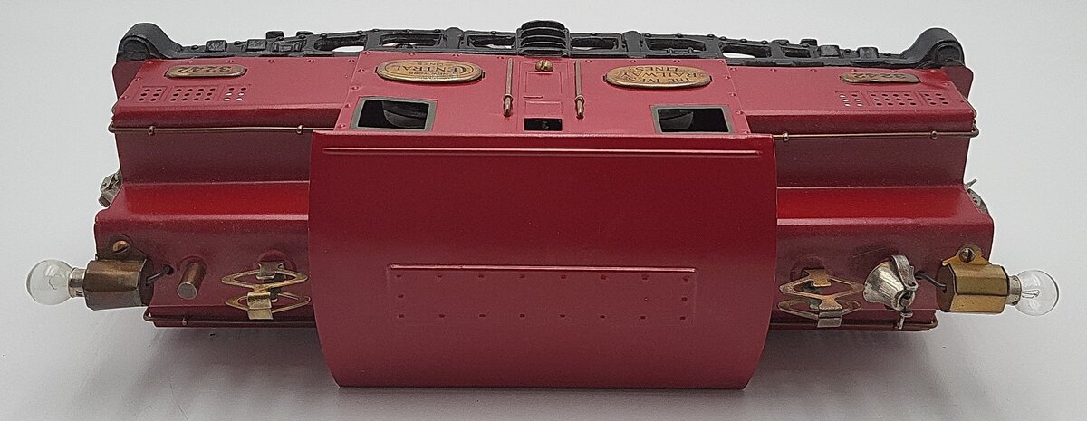 Ives 3242 Vintage Standard Gauge NYC/Ives Railway Lines Red Electric Locomotive VG