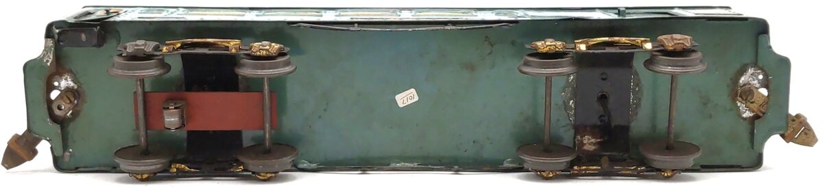 Ives 187 Vintage Standard Gauge Tinplate Passenger Car VG