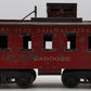 Ives 195 Vintage Standard Gauge Tinplate Caboose