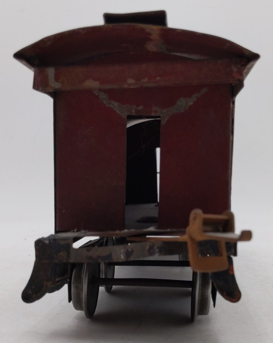 Ives 195 Vintage Standard Gauge Tinplate Caboose