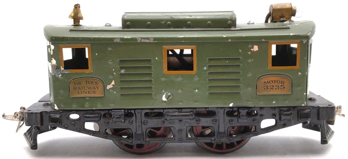 Ives 3235 Vintage Standard Gauge 0-4-0 Electric Locomotive VG