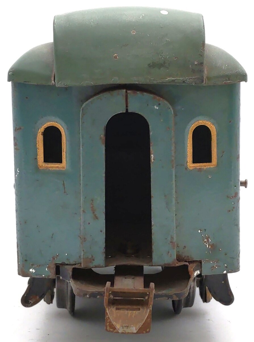Ives 189 Vintage Standard Gauge Tinplate Observation Car