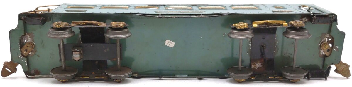 Ives 189 Vintage Standard Gauge Tinplate Observation Car