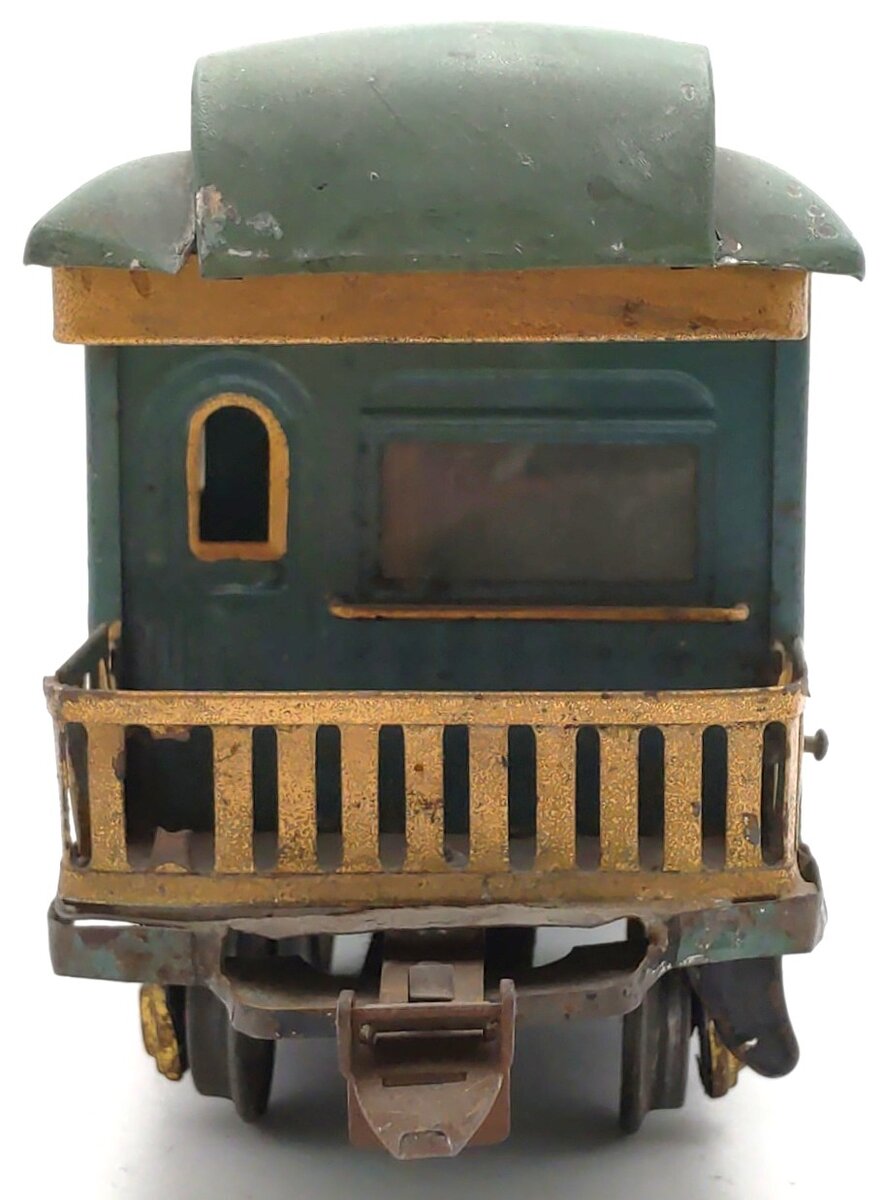 Ives 189 Vintage Standard Gauge Tinplate Observation Car