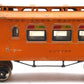 Ives 187-3 Vintage Standard Gauge Buffet Tinplate Passenger Car
