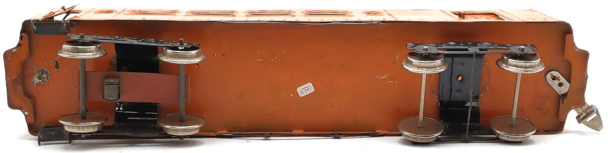 Ives 187-3 Vintage Standard Gauge Buffet Tinplate Passenger Car