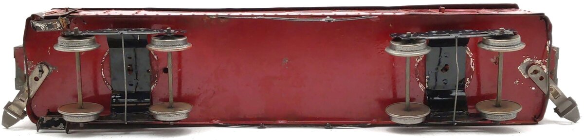 Ives 187 Vintage Standard Gauge Tinplate Passenger Car VG