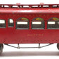 Ives 187 Vintage Standard Gauge Tinplate Passenger Car VG