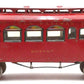 Ives 187 Vintage Standard Gauge Tinplate Passenger Car VG
