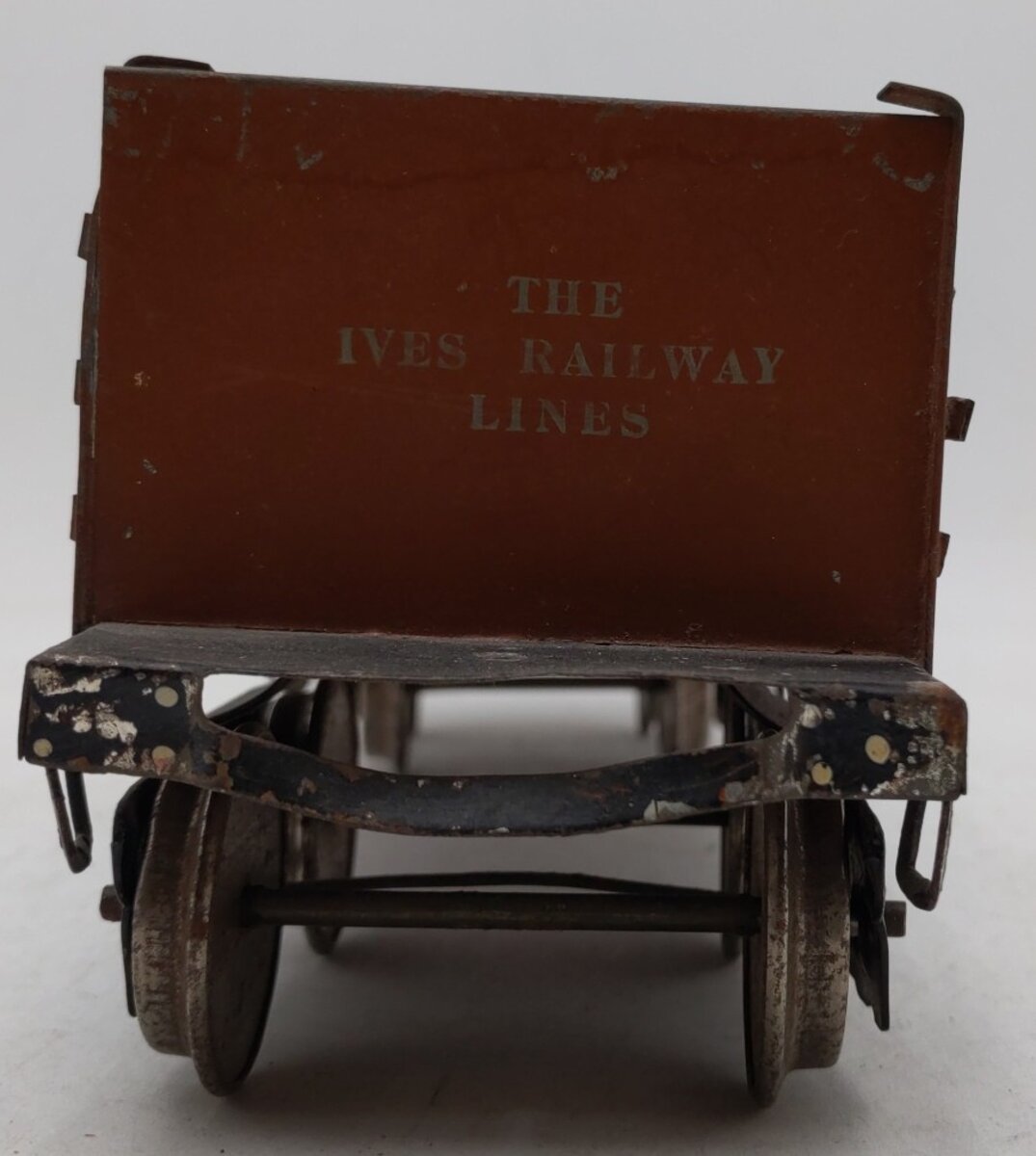 Ives 191 VIntage Standard Gauge Pennsylvania Railroad Brown Gondola