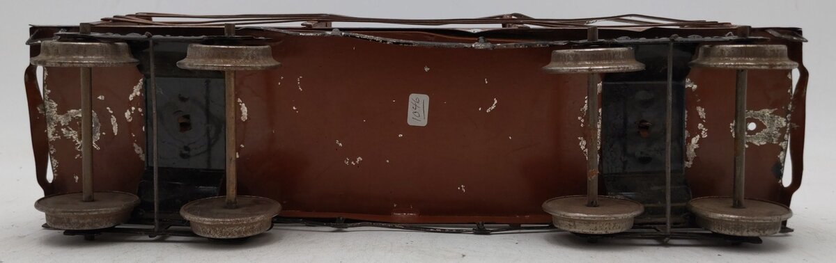 Ives 191 VIntage Standard Gauge Pennsylvania Railroad Brown Gondola