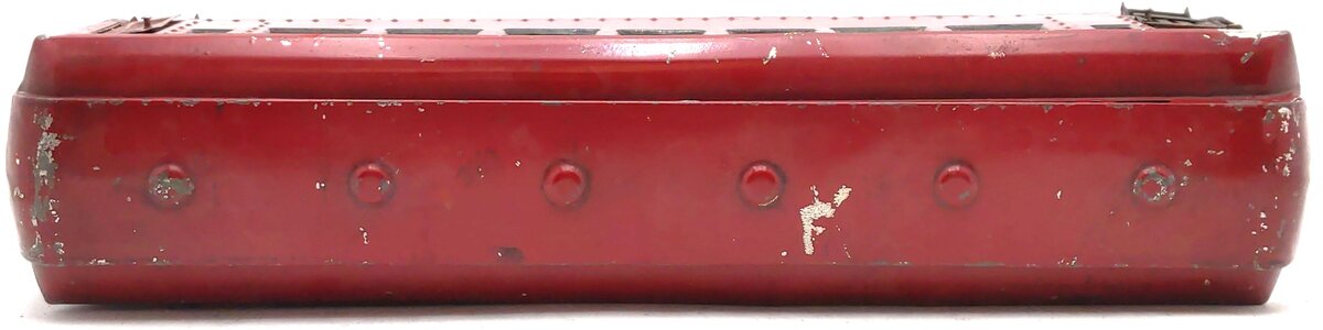 Ives 189 Vintage Standard Gauge Tinplate Observation Car VG
