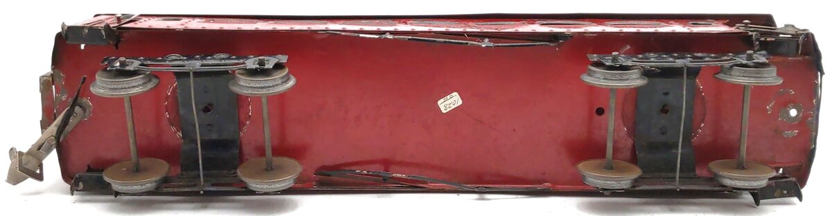 Ives 189 Vintage Standard Gauge Tinplate Observation Car VG