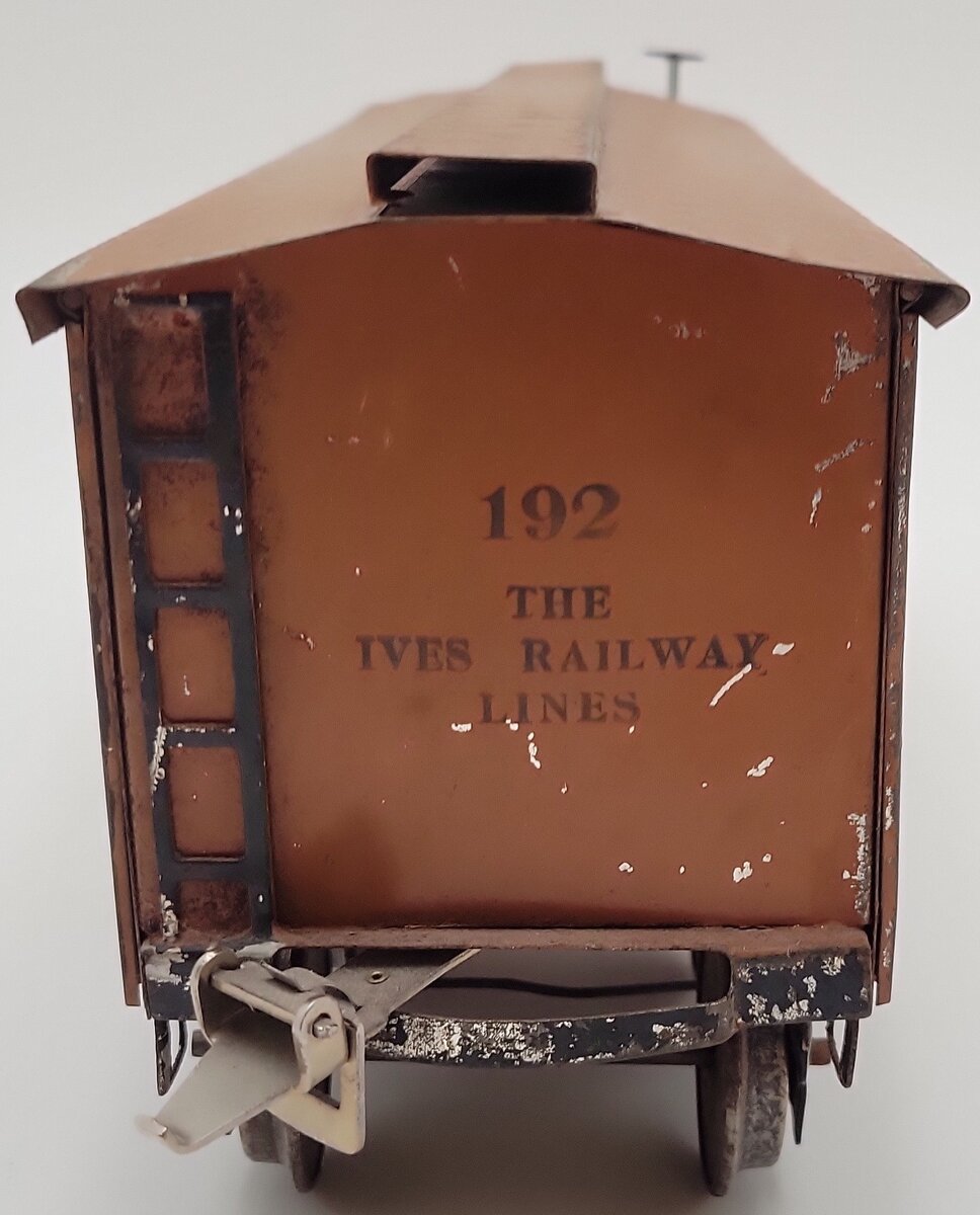 Ives 192 Vintage Standard Gauge Santa Fe Refrigerator Car