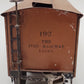 Ives 192 Vintage Standard Gauge Santa Fe Refrigerator Car