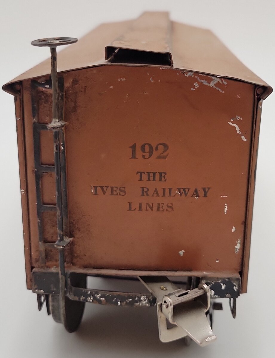 Ives 192 Vintage Standard Gauge Santa Fe Refrigerator Car