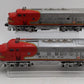 Lionel 2343 Vintage O Santa Fe F3 AA Diesel Locomotive Set VG