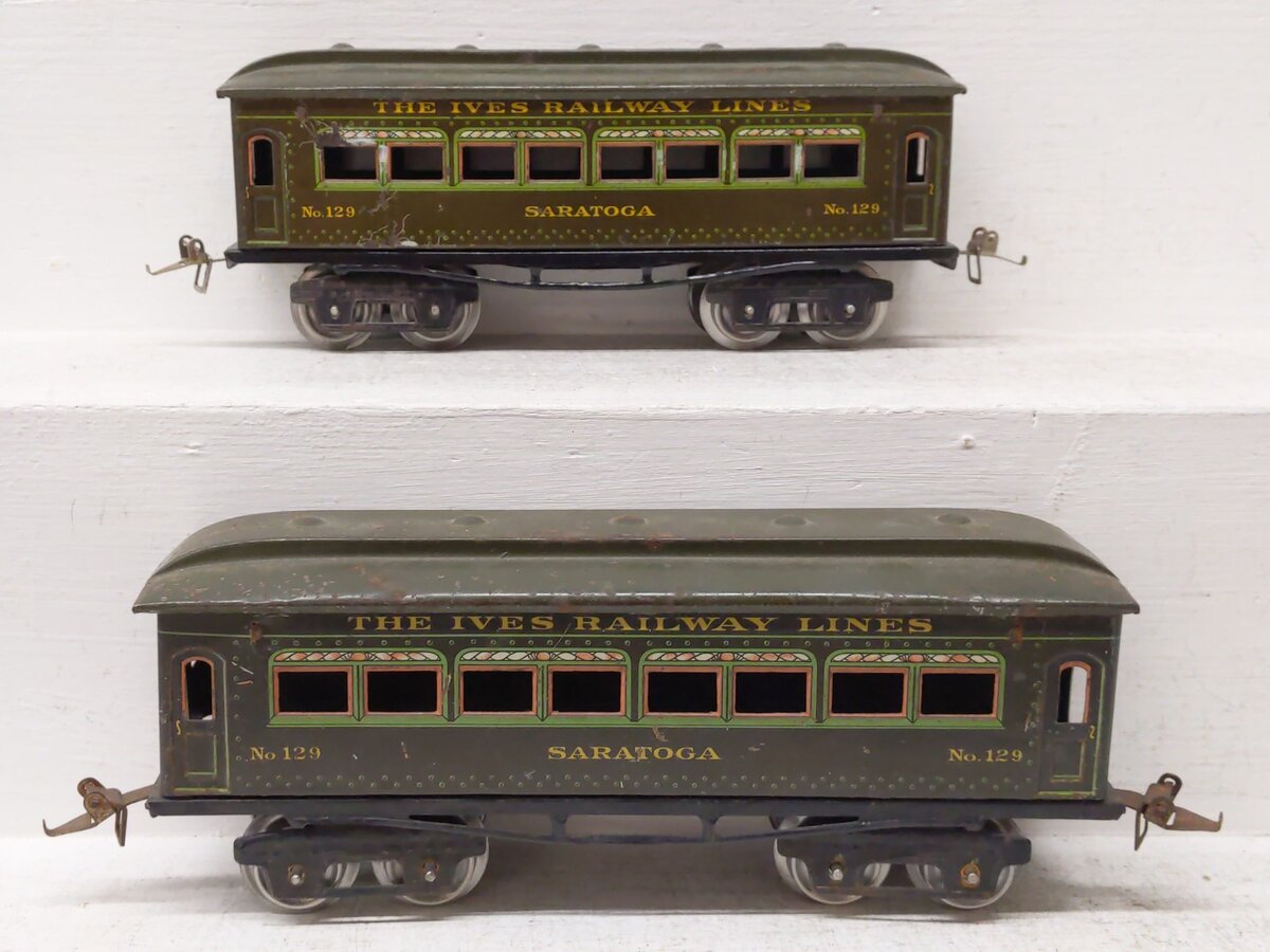Ives 129 Vintage O Saratoga Coach Car (2)