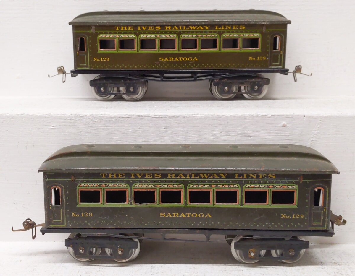 Ives 129 Vintage O Saratoga Coach Car (2)
