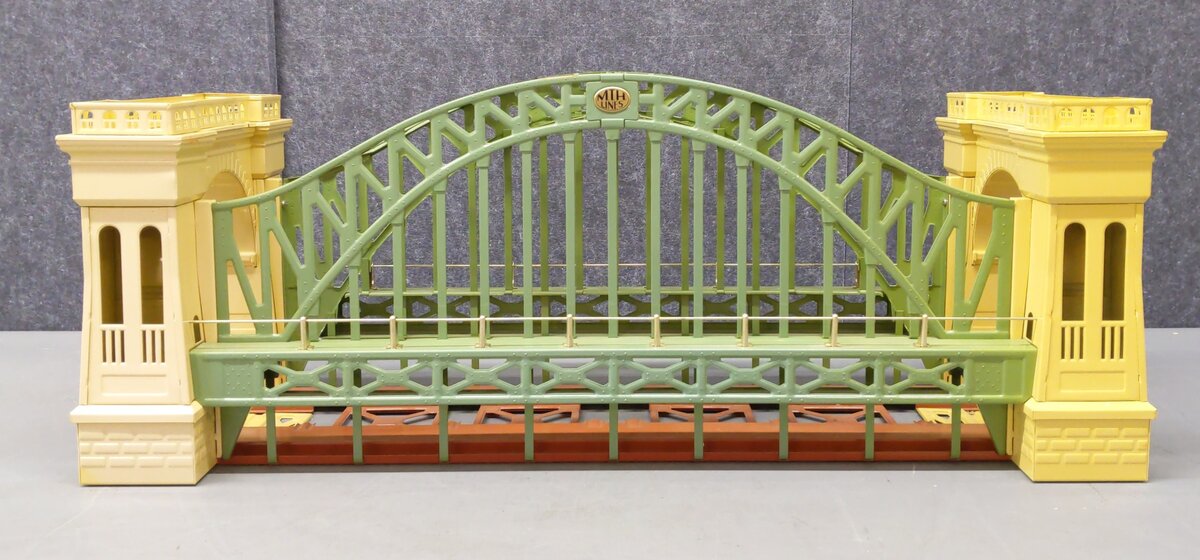 MTH 10-1015 Standard Gauge Large Tinplate Hellgate Bridge #300 EX/Box